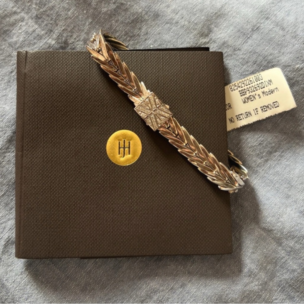 John Hardy Silver and Diamond Women's Bracelet